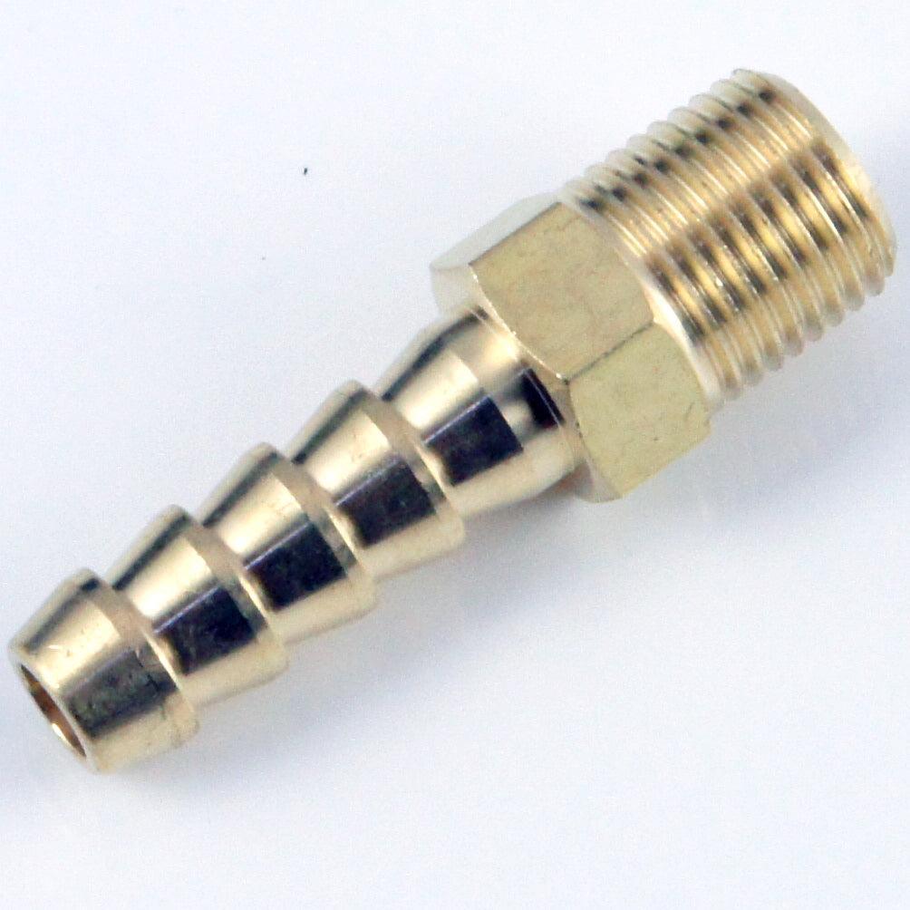 Straight Brass 6mm Hosetail 1/8 NPT - Car Builder Solutions