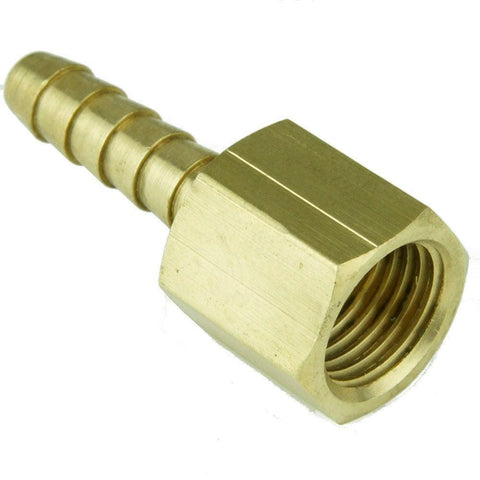 1/4" BSP Female Brass Union With 6mm Hosetail - Car Builder Solutions