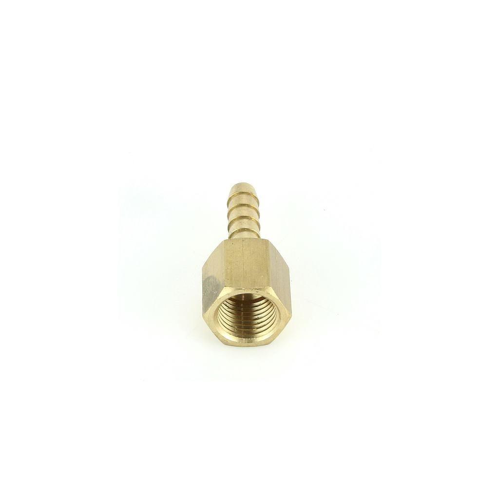 1/4" BSP Female Brass Union With 6mm Hosetail - Car Builder Solutions