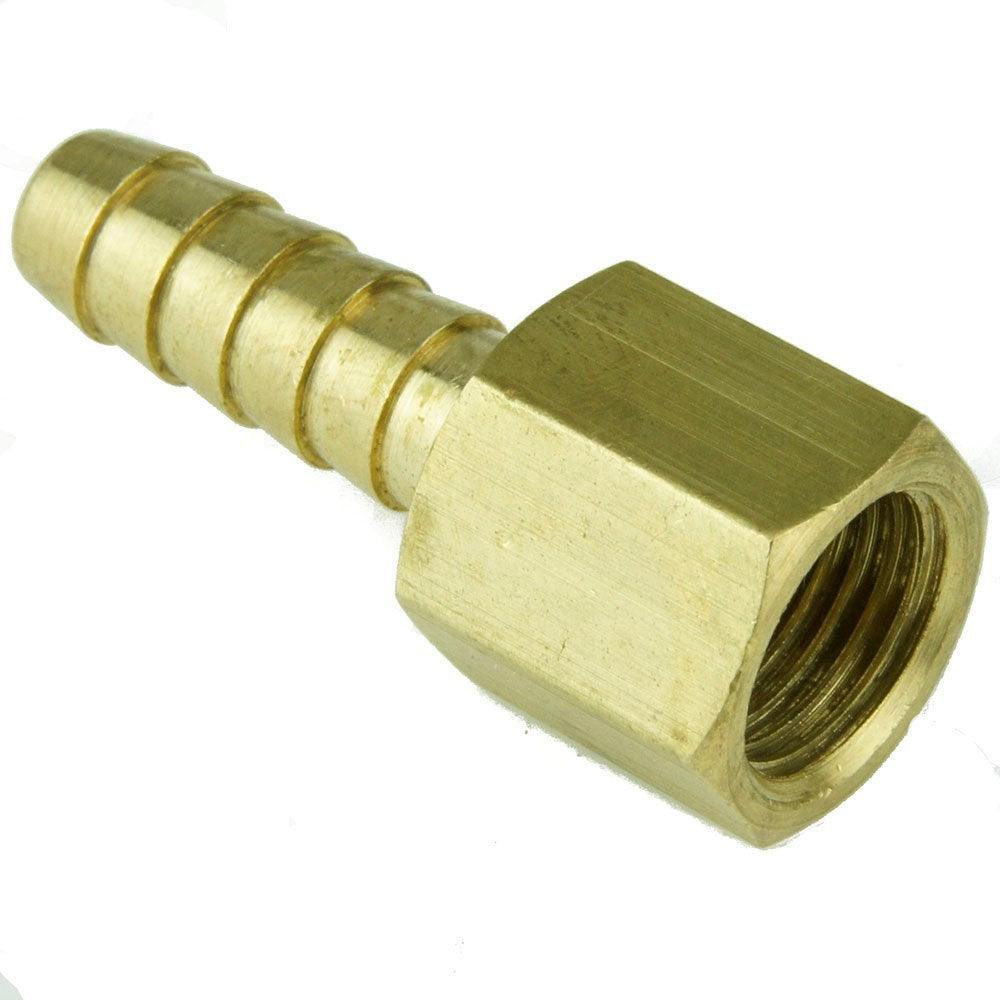 1/4" BSP Female Brass Union With 8mm Hosetail - Car Builder Solutions