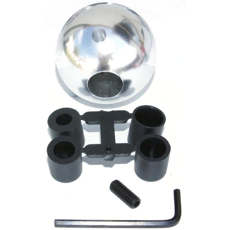 Billet Aluminium 50mm Spherical Gear Knob - Car Builder Solutions