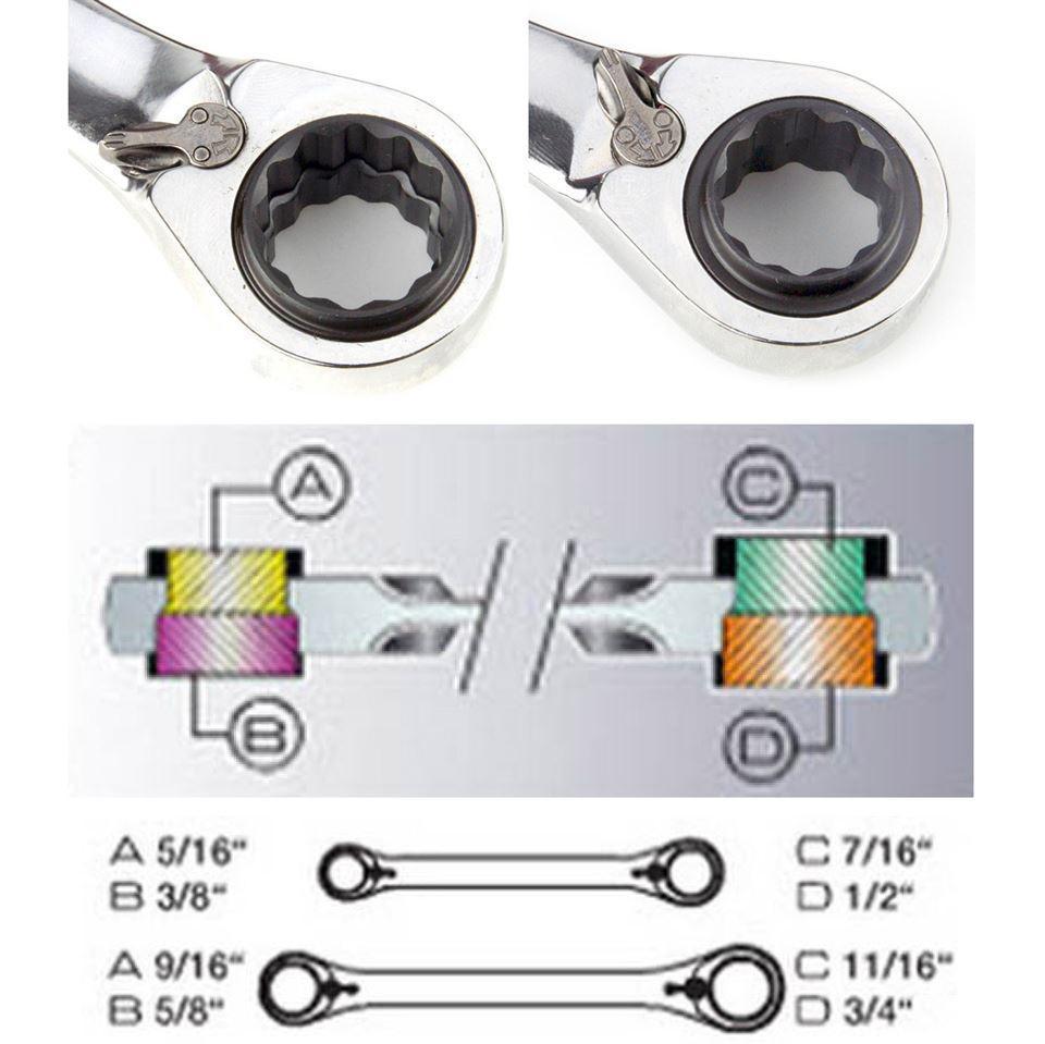 Kraftwerk 15 Piece Imperial Spanner Set - Car Builder Solutions