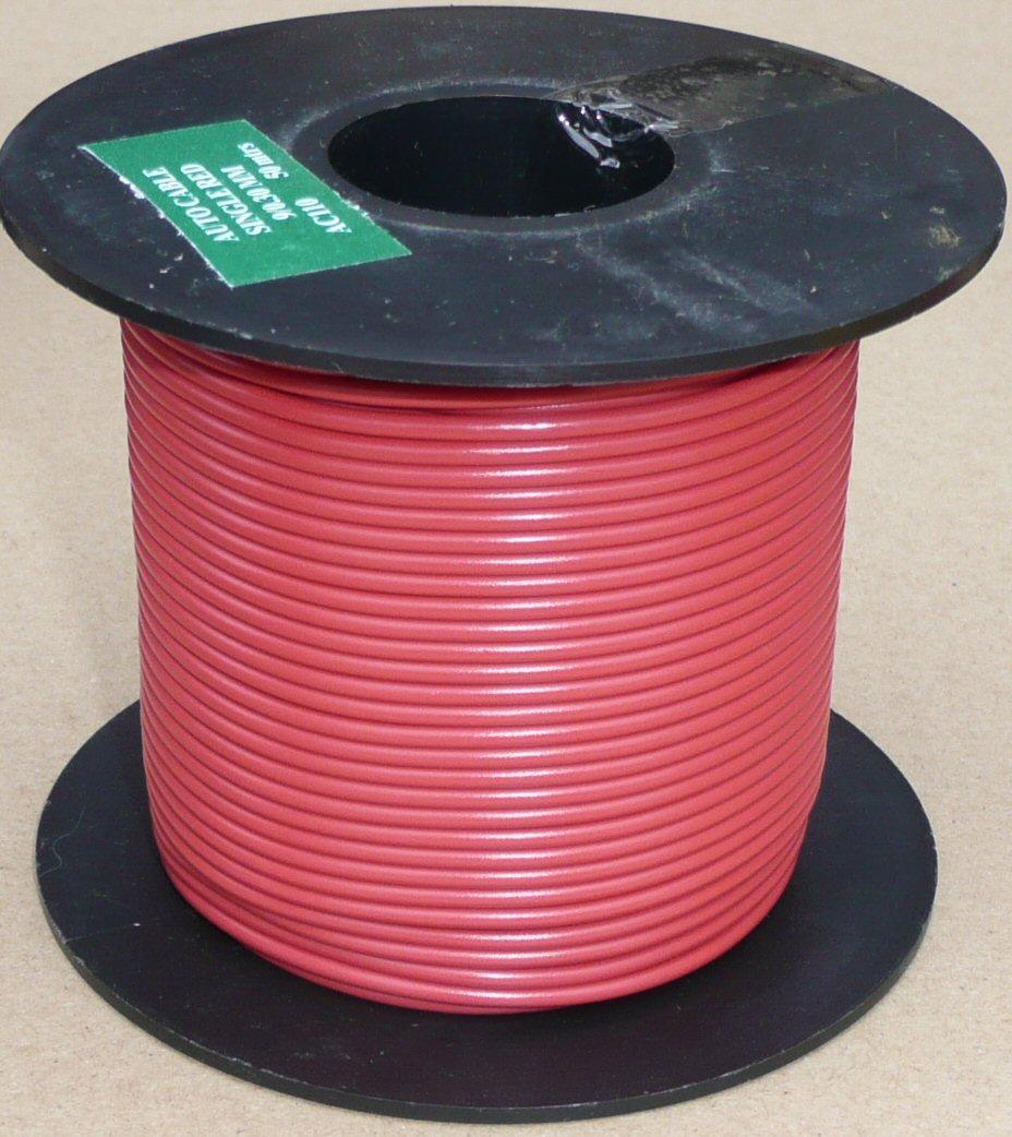 Large Cable Reel 5 Amp Red 50 Metre - Car Builder Solutions