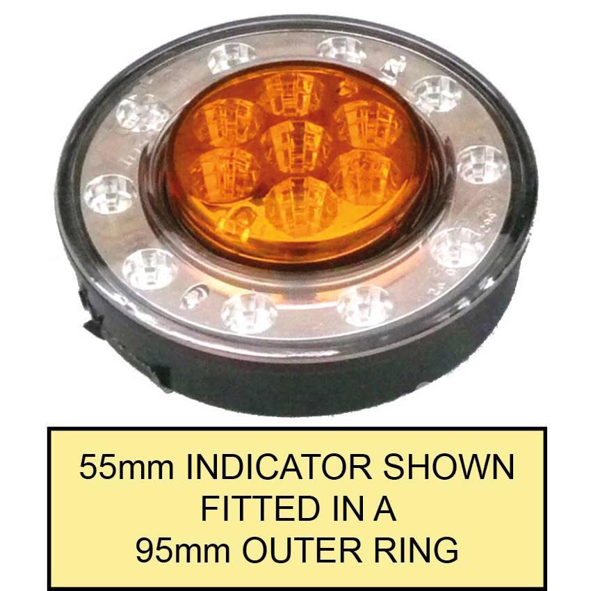 LED 55mm Reverse Light - Car Builder Solutions