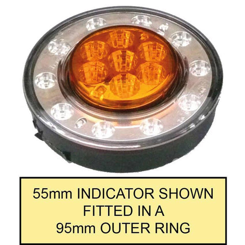 LED 55mm Reverse Light - Car Builder Solutions