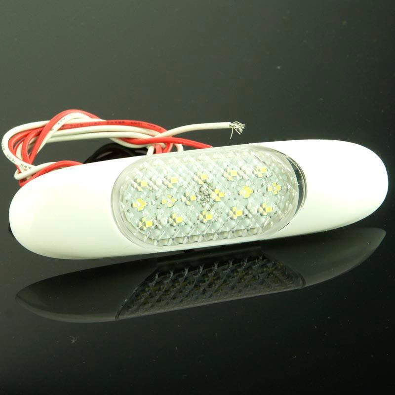 White LED Interior Light 100mm - Car Builder Solutions