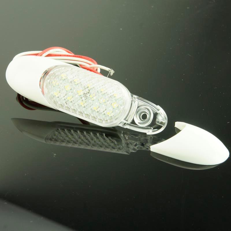 White LED Interior Light 100mm - Car Builder Solutions