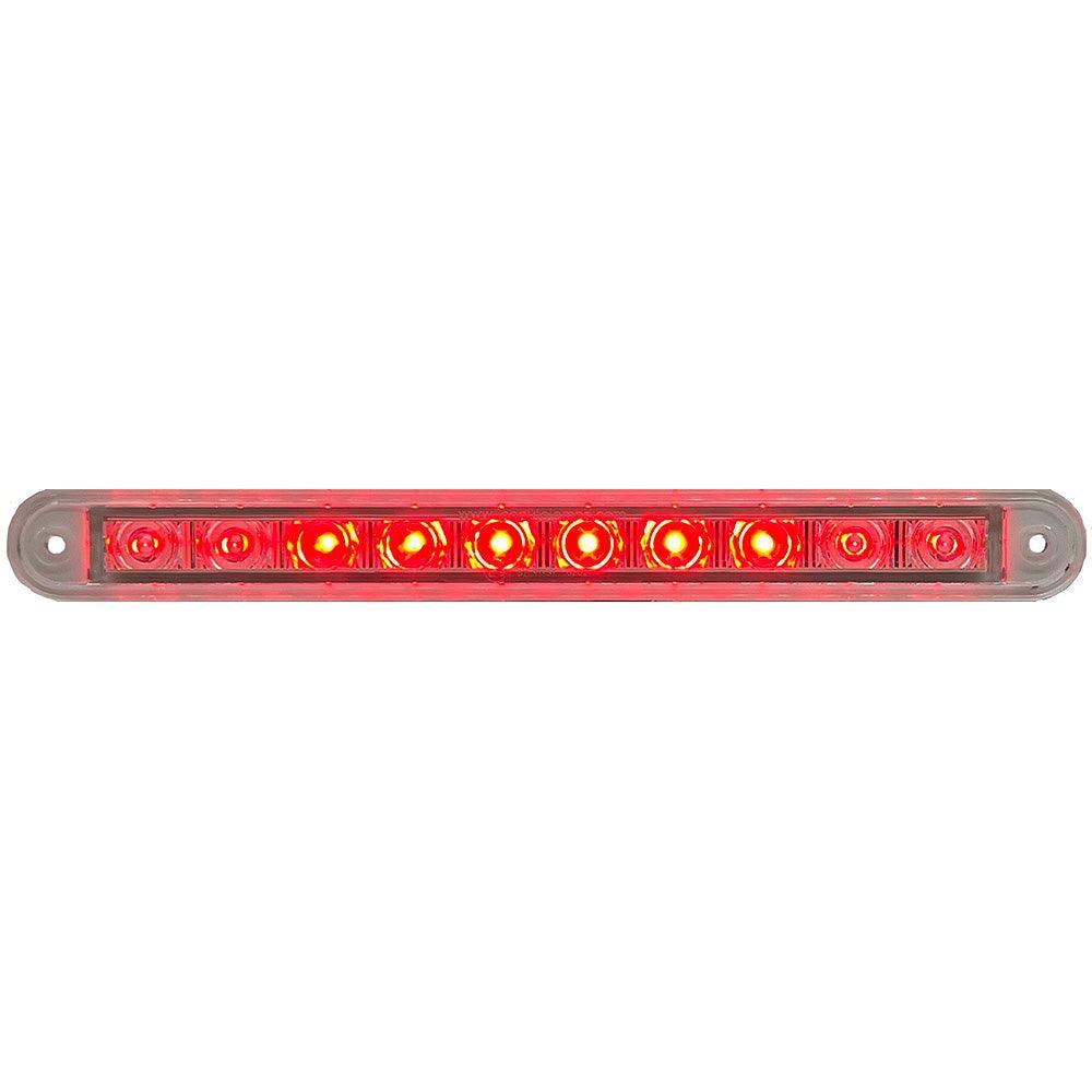 LED Clear Lens Strip Stop/Tail Light 237mm - Car Builder Solutions