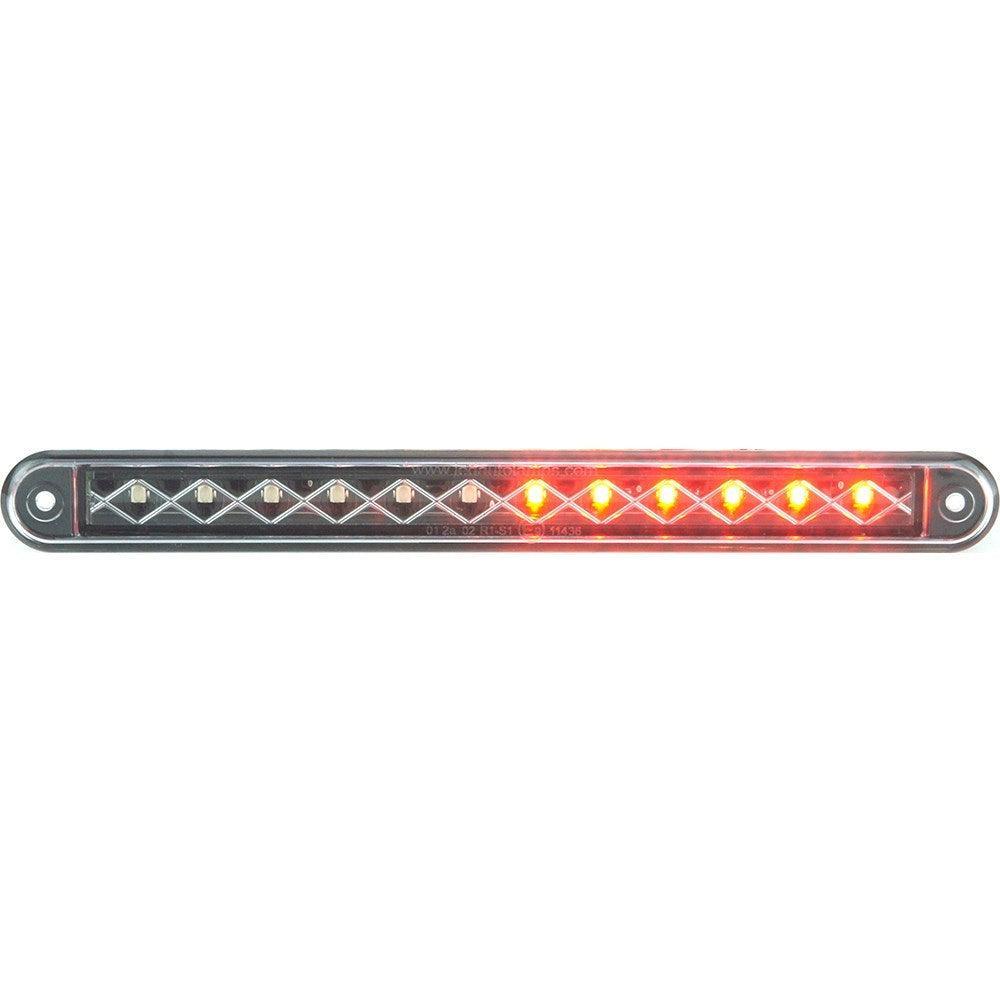 LED Stop Tail Indicator Strip Light 237mm Black - Car Builder Solutions