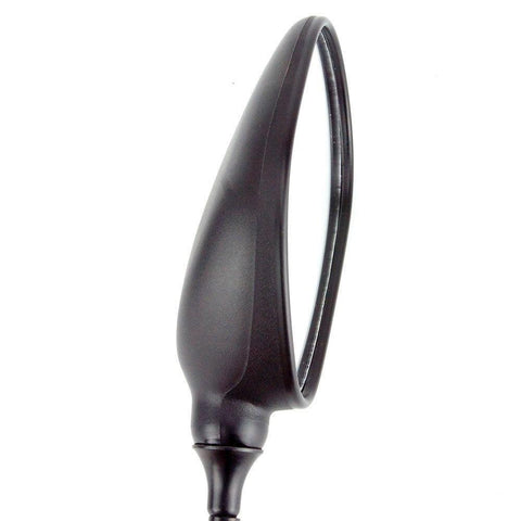 Black Moulded Oval Stalk Mirrors 136mm x 92mm 'e-marked' - Car Builder Solutions