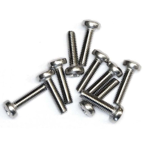 M4 x 16 Stainless Pan Head Pozi Screws Pack Of 10 - Car Builder Solutions