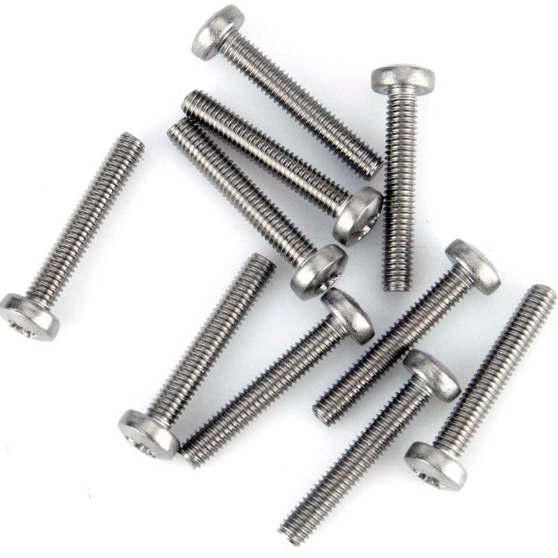 M4 x 25 Stainless Pan Head Pozi Screws Pack Of 10 – Car Builder Solutions