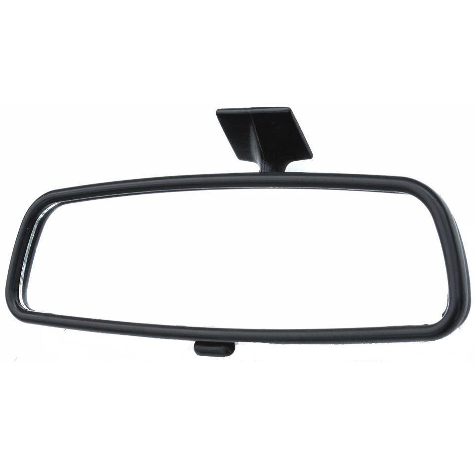 Large Black Plastic Self adhesive Interior Dipping Mirror 230mm - Car Builder Solutions