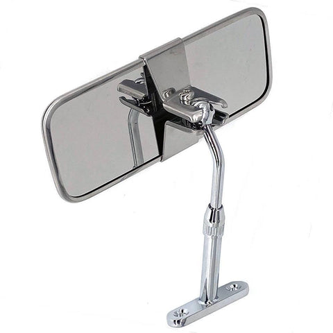 Classic Stainless Adjustable Height Interior Mirror - Car Builder Solutions