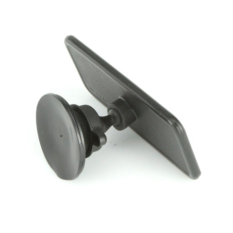 Small Suction Mount Interior Mirror Black 113mm - Car Builder Solutions