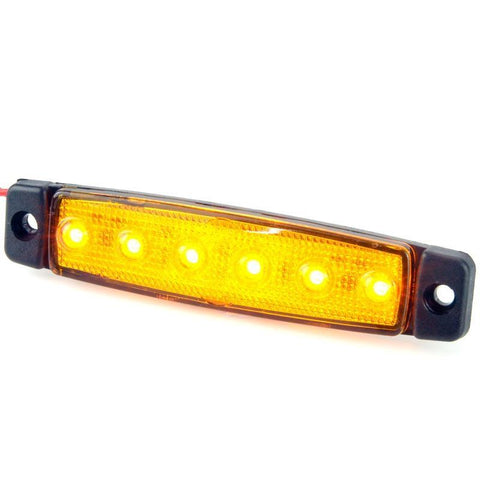 96mm Amber LED Side Marker / Side Repeater - Car Builder Solutions