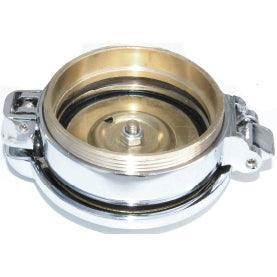 75mm Large Chrome Monza Fuel Cap - Car Builder Solutions