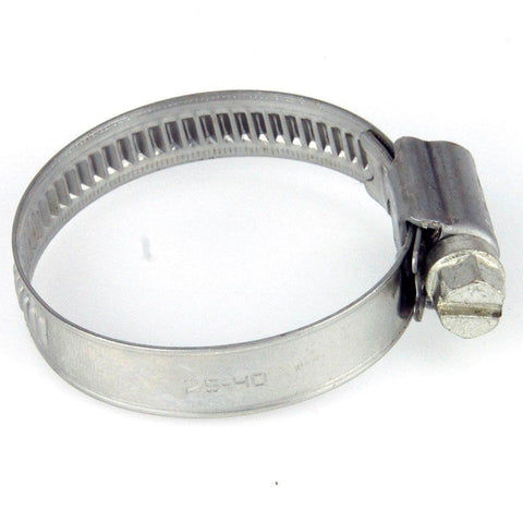 25mm - 40mm Narrow Band Stainless Steel Hose Clip - Car Builder Solutions