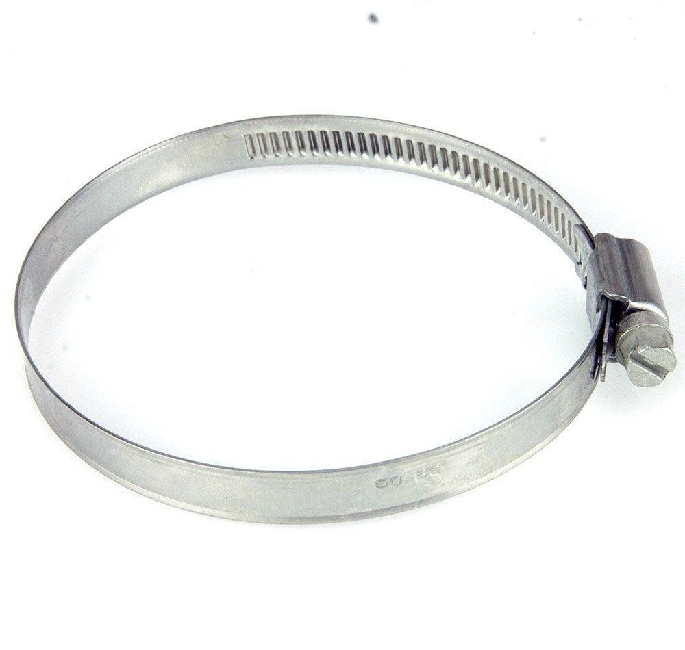 60mm - 80mm Narrow Band Stainless Steel Hose Clip - Car Builder Solutions