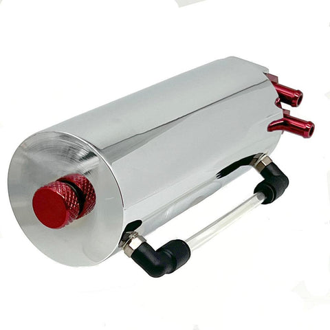 Compact Chrome Oil Catch Tank 400ml - Car Builder Solutions