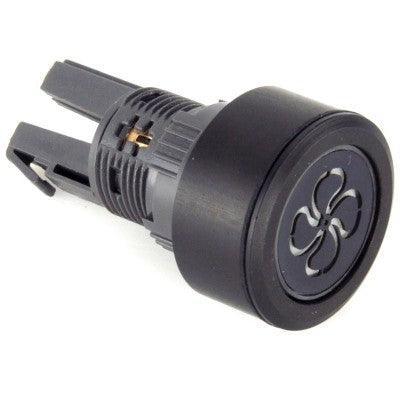 Black Billet Aluminium Rear Fog Switch - Car Builder Solutions