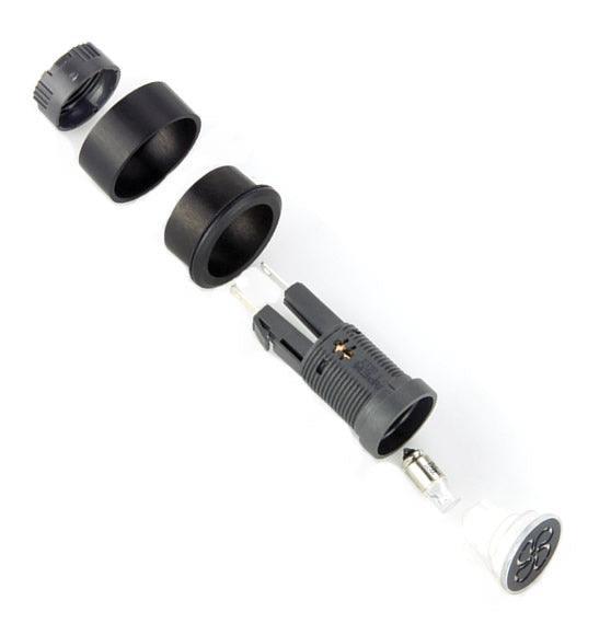 Black Billet Aluminium Rear Fog Switch - Car Builder Solutions