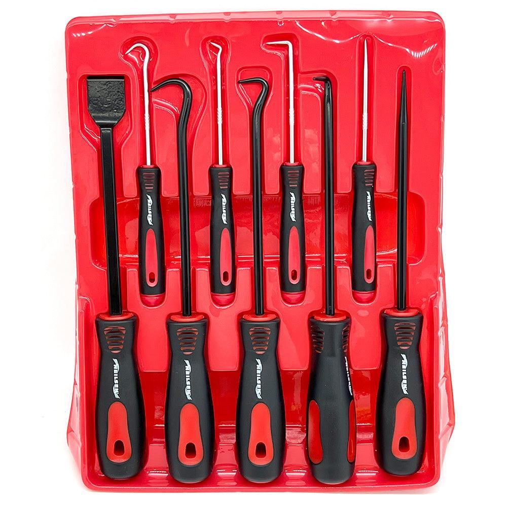 9 Piece Pick and Hook Set With Scraper - Car Builder Solutions