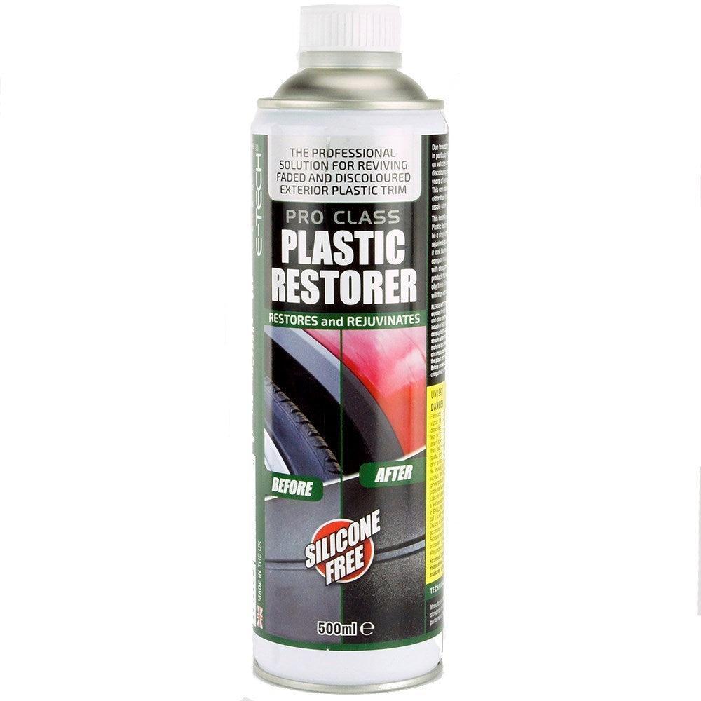 E-Tech Pro Class Plastic Restorer 500ml - Car Builder Solutions