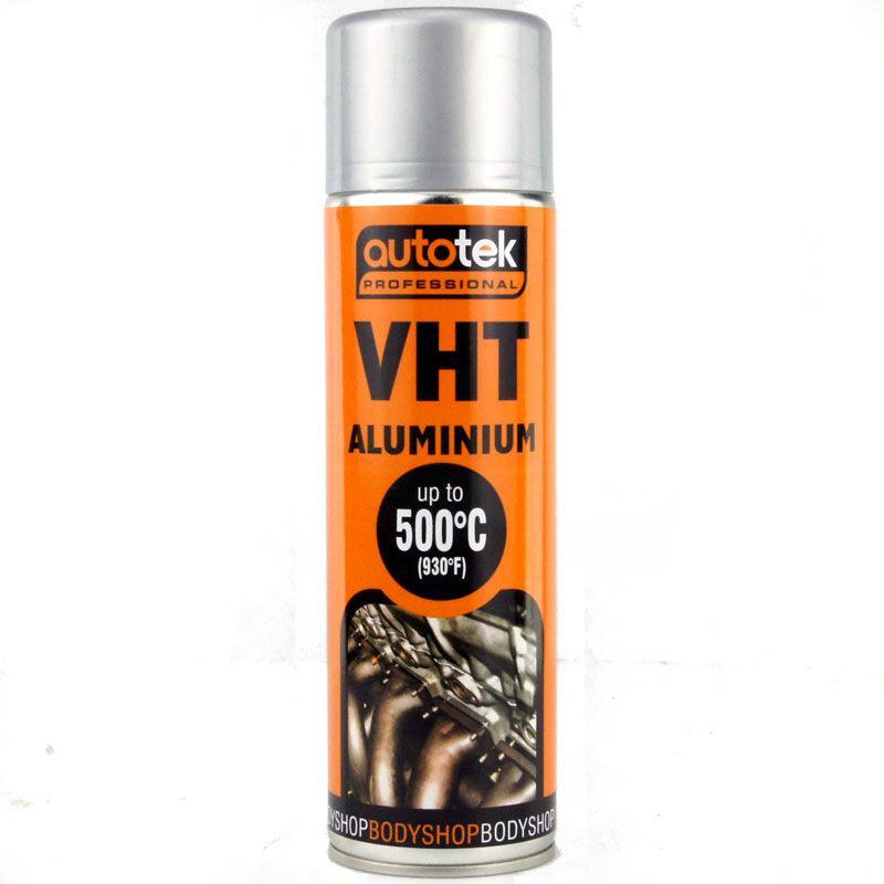 Autotek High Temperature Aluminium Finish Aerosol Paint - Car Builder Solutions