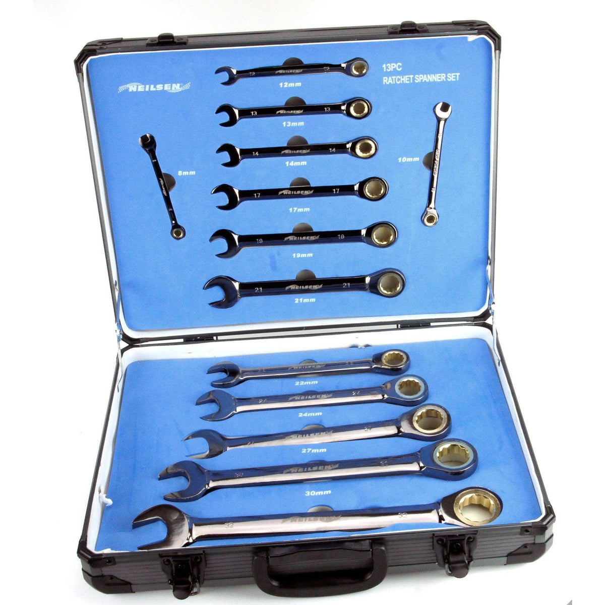 13 Piece Ratchet Spanner Set - Car Builder Solutions