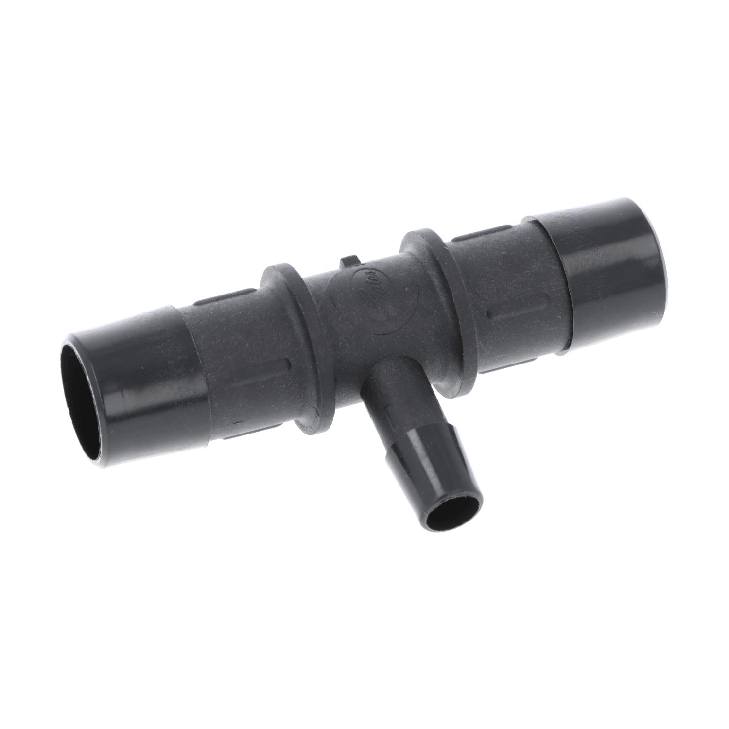 Black Nylon Reducer Tee 19mm To 10mm - Car Builder Solutions