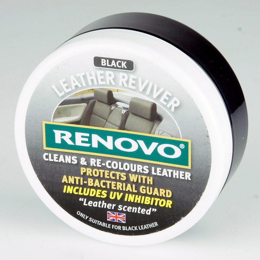 RENOVO Black Leather Reviver 200ml - Car Builder Solutions