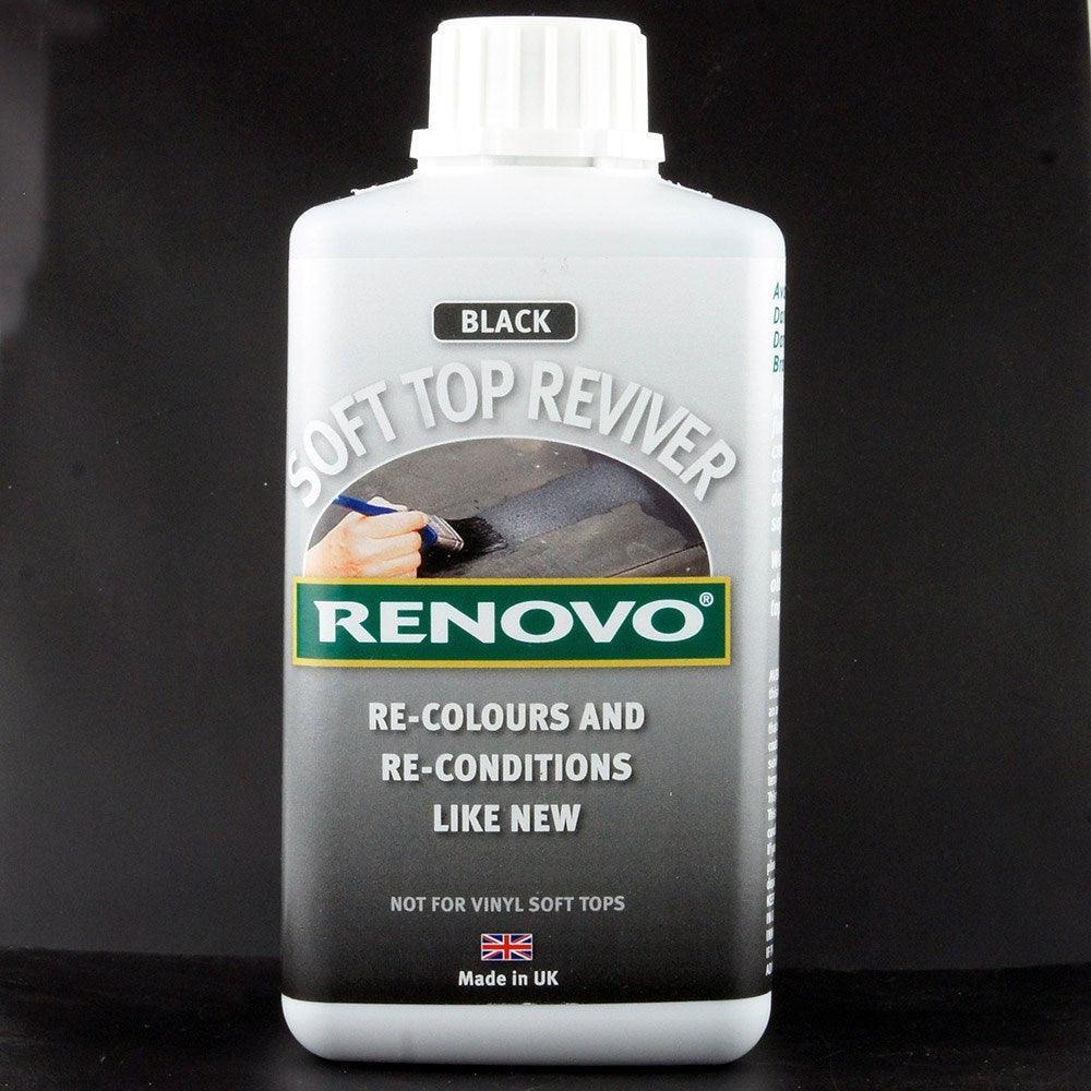 RENOVO Black Soft Top Reviver 500ml - Car Builder Solutions