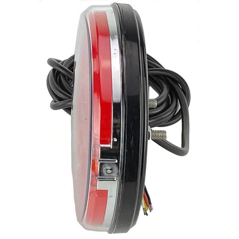 140mm LED Round Stop Tail and Sequencing Indicator Lamps Pair - Car Builder Solutions