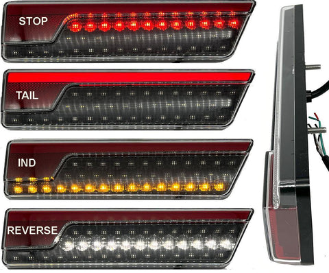 All In One LED Rear Lamps - Handed Pair - Car Builder Solutions