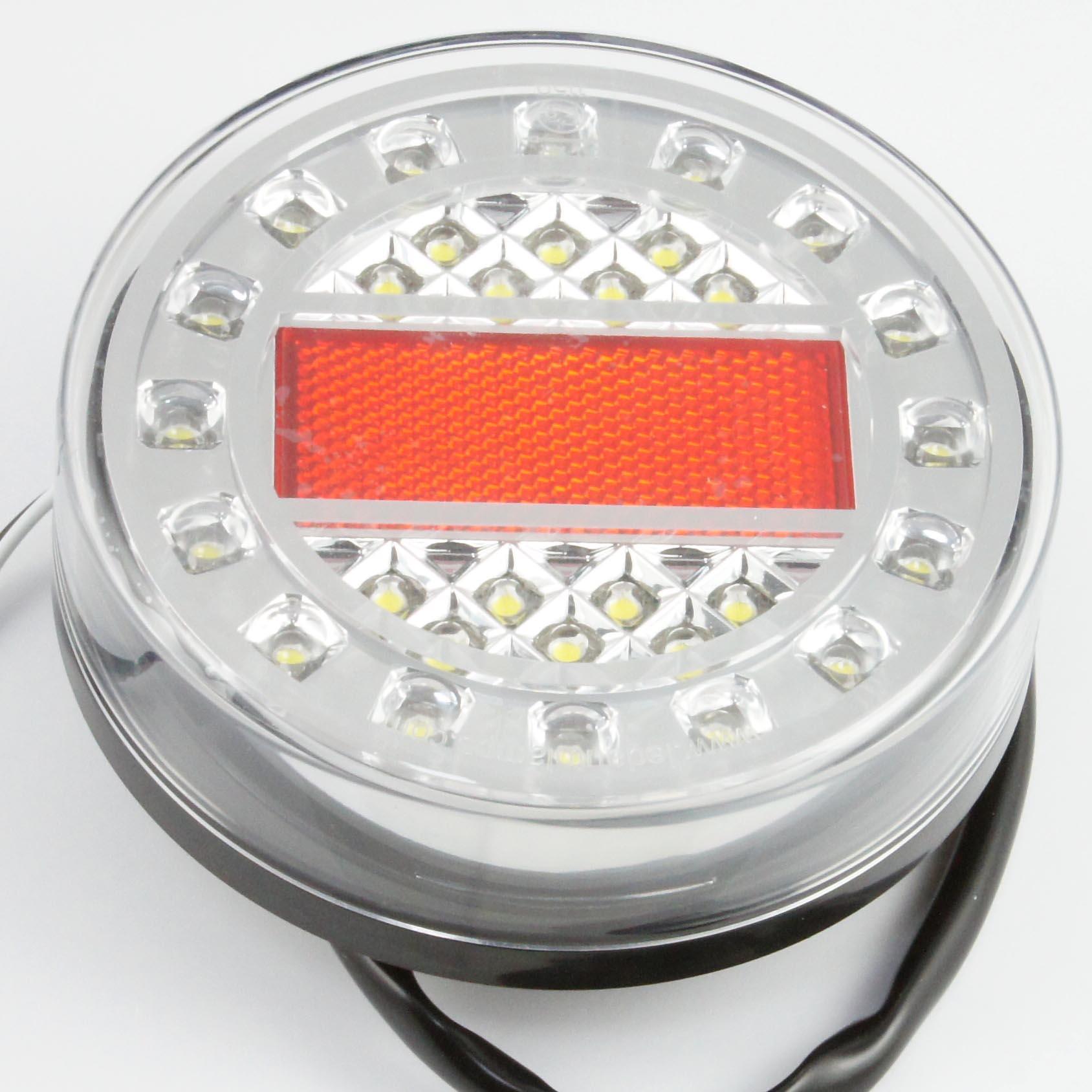 LED Reverse Light With Reflector 125mm - Car Builder Solutions