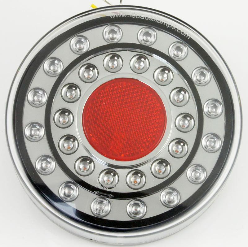 Bullseye LED Reverse Light With Reflector 125mm - Car Builder Solutions