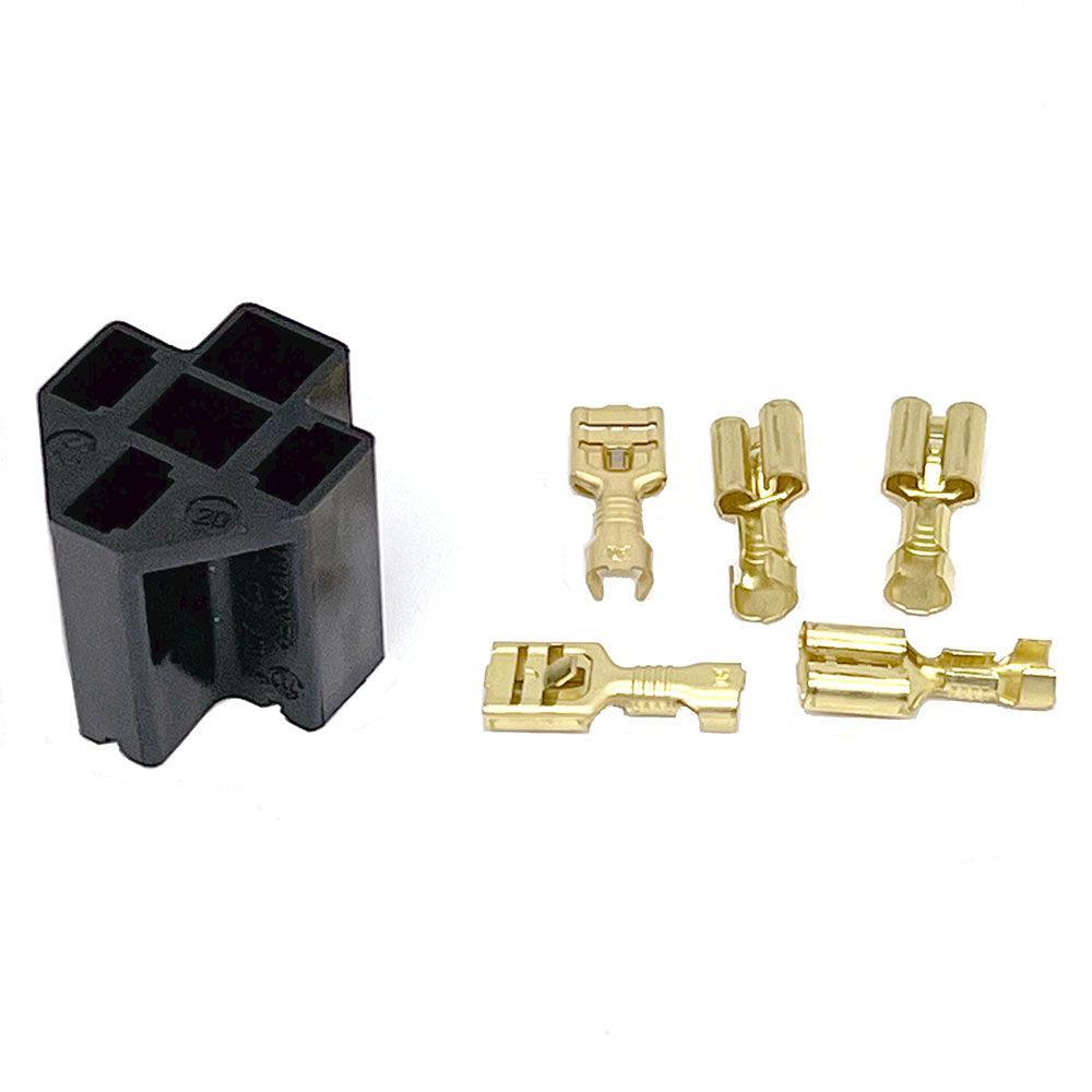 Black Relay Plug - Car Builder Solutions