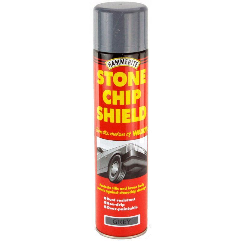 Hammerite Stonechip Aerosol 600ml Grey - Car Builder Solutions