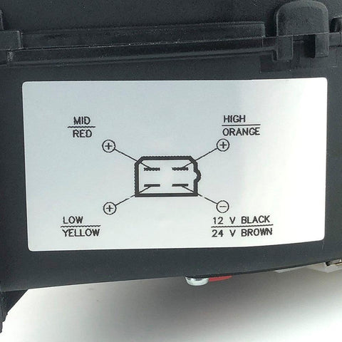 3 Speed Squirrel Cage Heater Fan - Car Builder Solutions