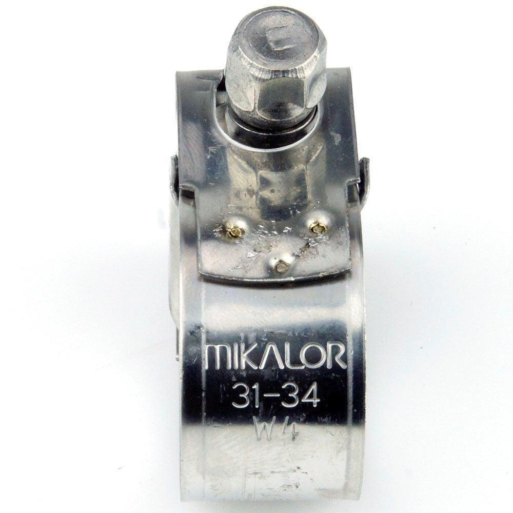 Stainless Wide Band Mikalor Clamp 31 - 34mm - Car Builder Solutions
