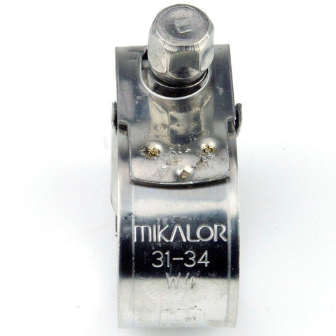Stainless Wide Band Mikalor Clamp 31 - 34mm - Car Builder Solutions