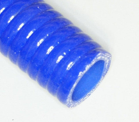 Convoluted Silicone Hose 32mm ID Blue 1 Metre Length - Car Builder Solutions