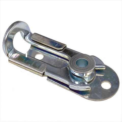 Plated Steel Slide Latch 45mm x 17mm - Car Builder Solutions