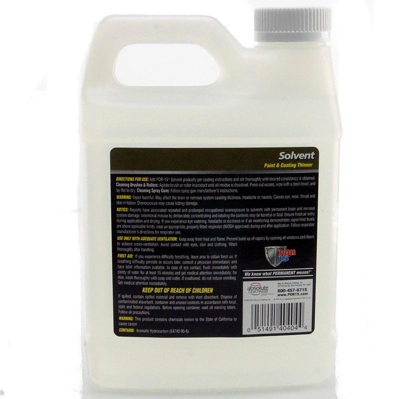 POR 15 Solvent (2 SIZES) - Car Builder Solutions