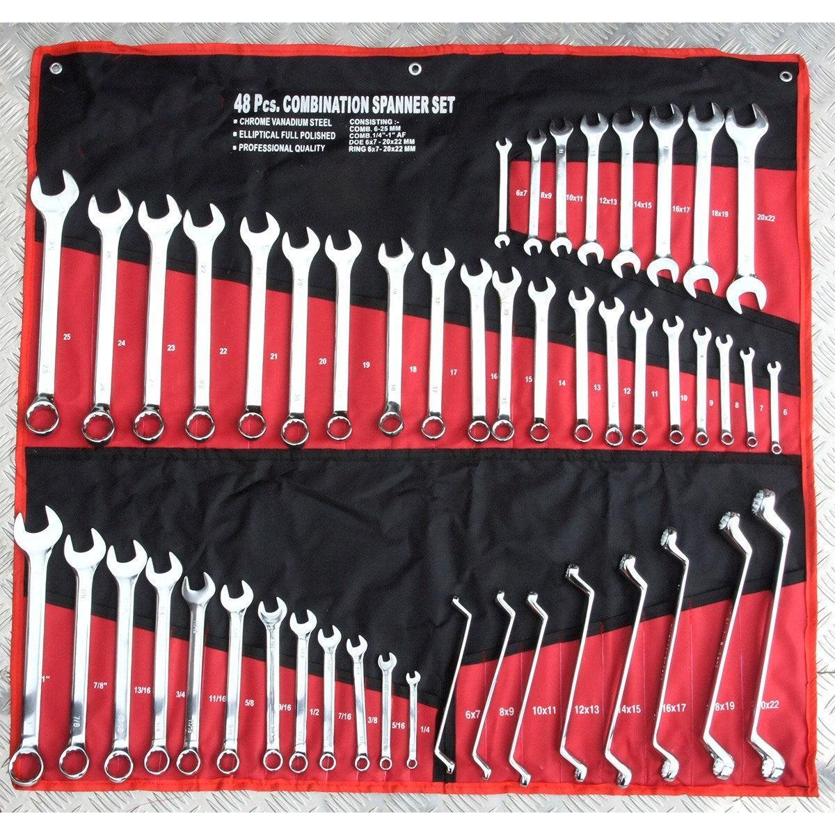 48 Piece Spanner Set - Car Builder Solutions