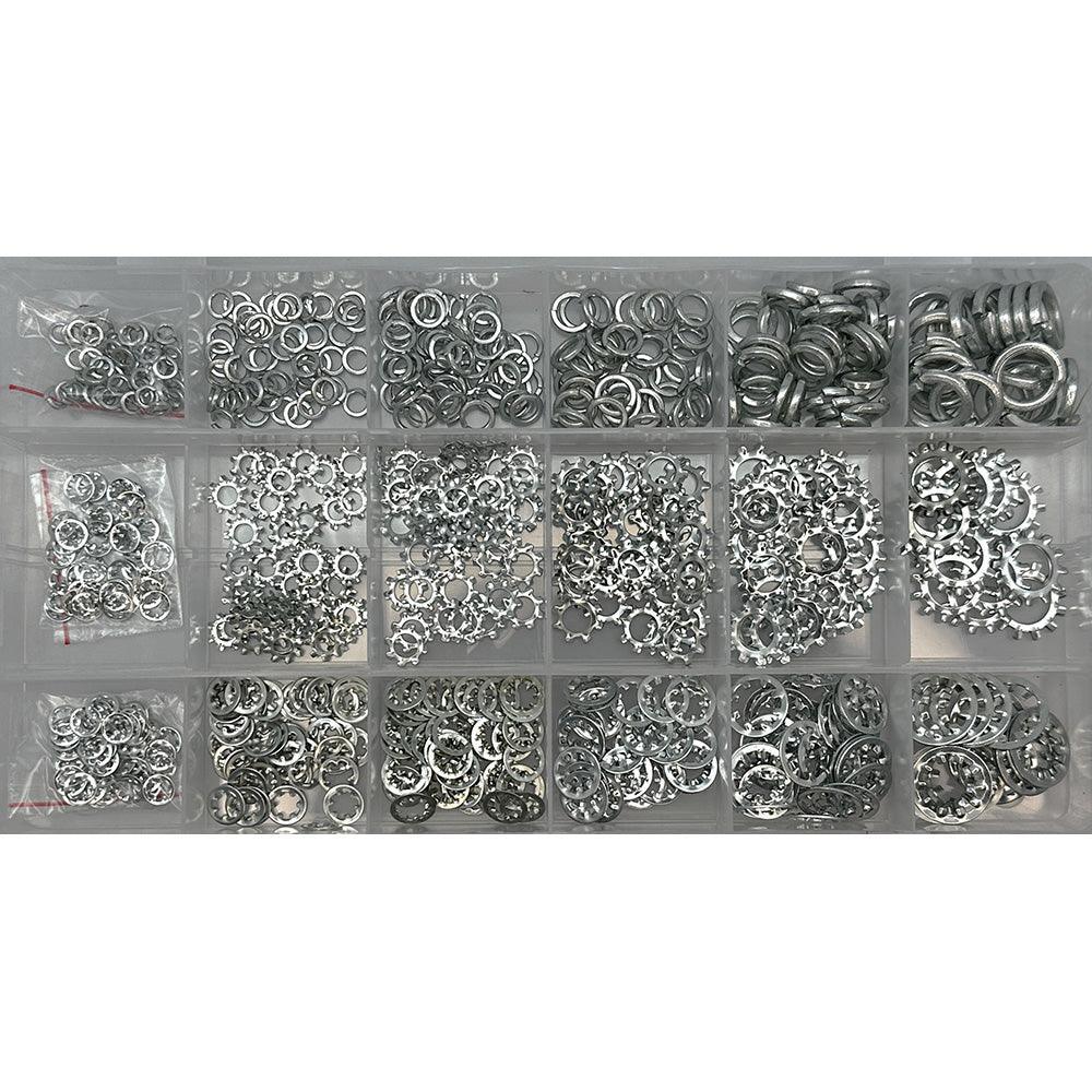 720 Piece Spring and Star Washer Pack - Car Builder Solutions