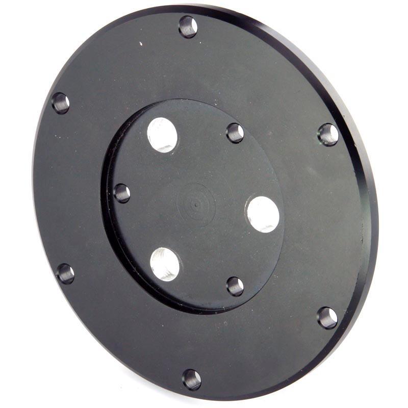 Steering Wheel Adapter Plate Black - Car Builder Solutions