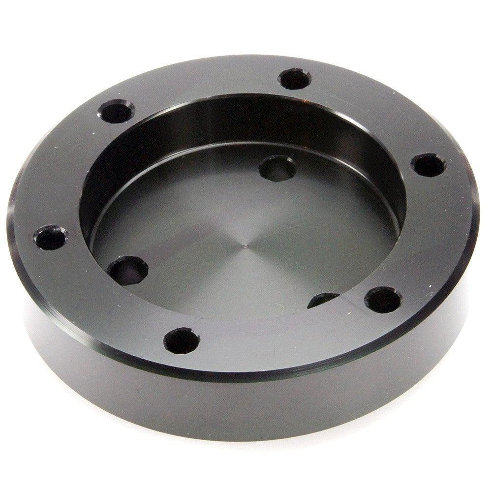 Steering Wheel Adapter Plate Black 85mm - Car Builder Solutions