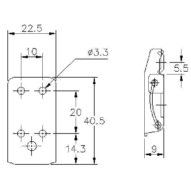 Stainless Steel Hidden Retainer Mini Over Centre Fasteners - Car Builder Solutions